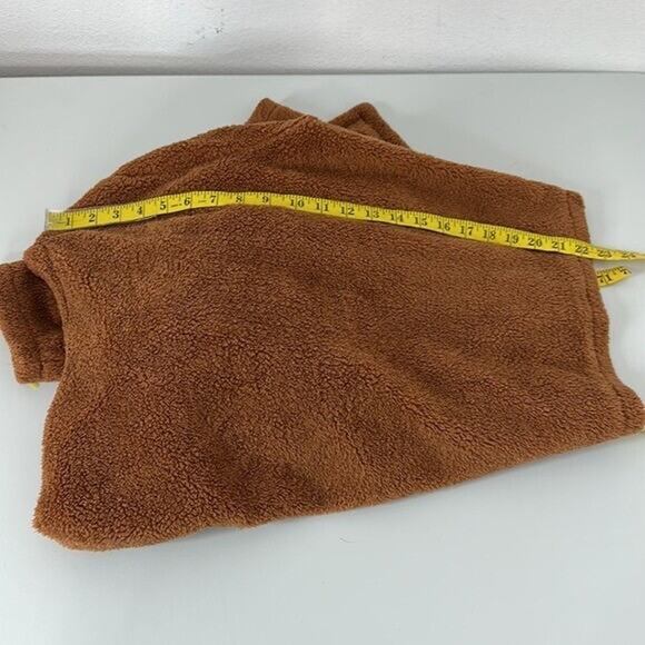 Savanna Jane Jacket Womens Large Brown Embroidered Fuzzy Sherpa Southwestern - Picture 11 of 12